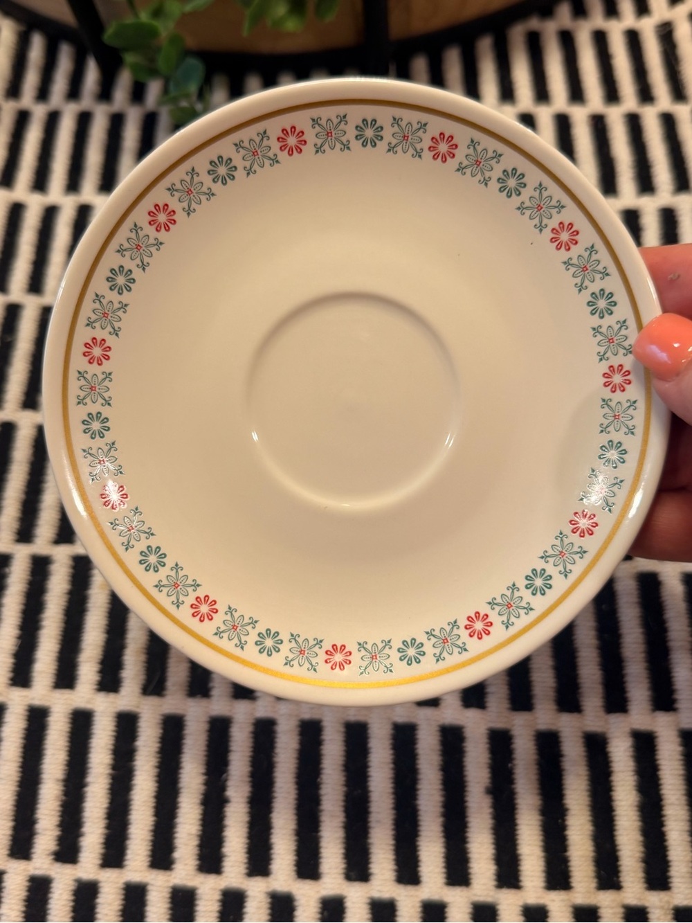 Starbucks 2006 Holiday saucer